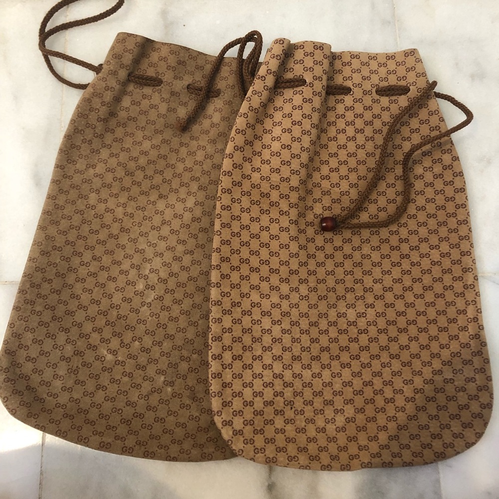 Vintage Gucci dust bags